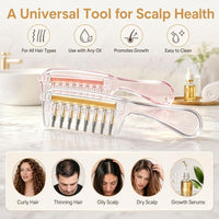 Rio Scalp Serum Comb, Hair Oil/Serum Applicator.