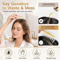 Rio Scalp Serum Comb, Hair Oil/Serum Applicator.