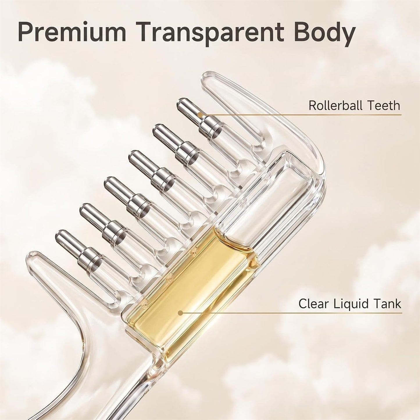 Rio Scalp Serum Comb, Hair Oil/Serum Applicator.