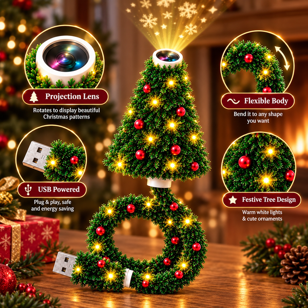 Rio Christmas Tree Projection Lamp 🎅🎄