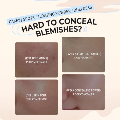 2-in-1 Dual Effect Concealer & Liquid Foundation Pen(Milky white)