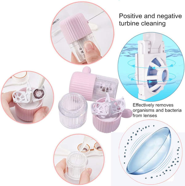 Rio Portable Contact Lens Cleaner Machine.
