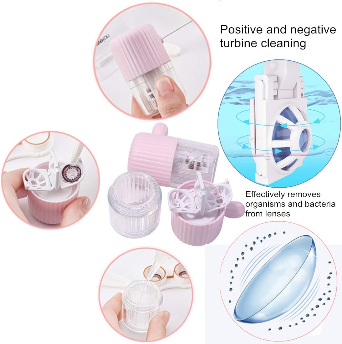 Rio Portable Contact Lens Cleaner Machine.
