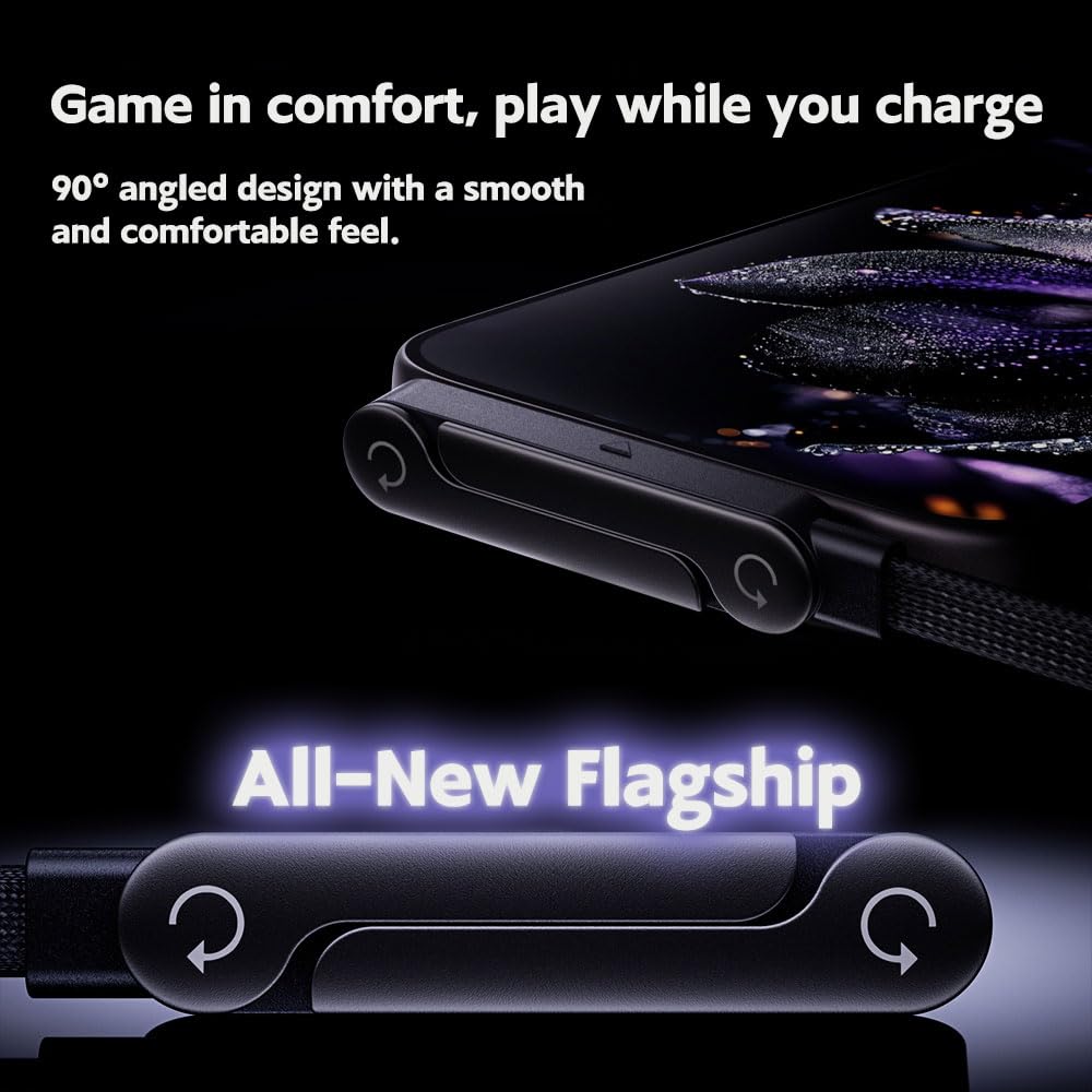 Rio- Innovative 240W Fast Charging Cable 5 FT (Type-C).