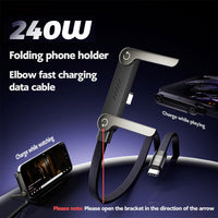 Rio- Innovative 240W Fast Charging Cable 5 FT (Type-C).