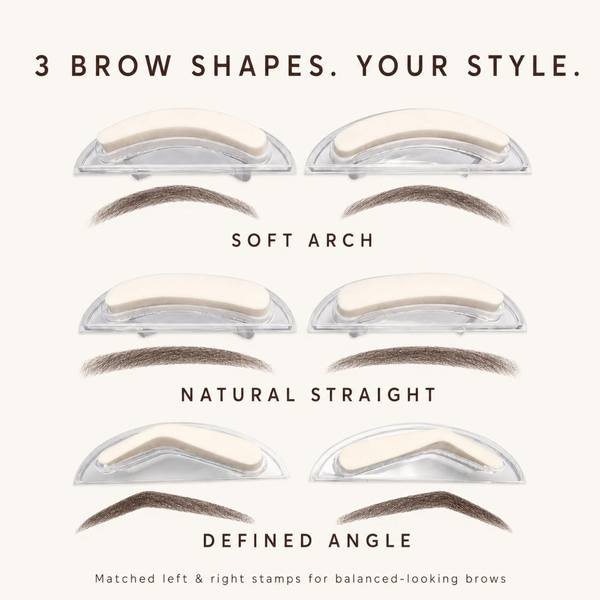 Rio Eyebrow Stamp Kit For Women.