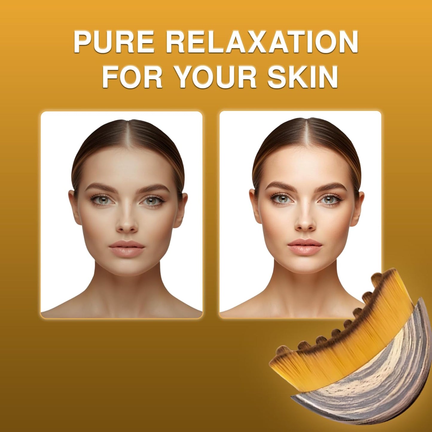 Rio Contours Face Brush and Body Brush Set.