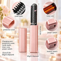 RIO LUNA CURLS™ | Wireless Mini Hair Curler & Styling Brush