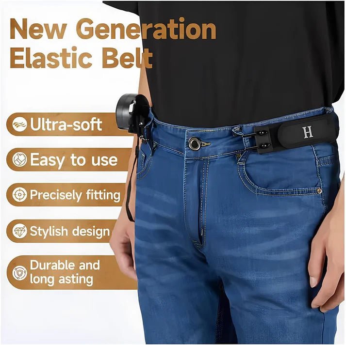 Rio Invisible Buckle Less belt (1 Pair)