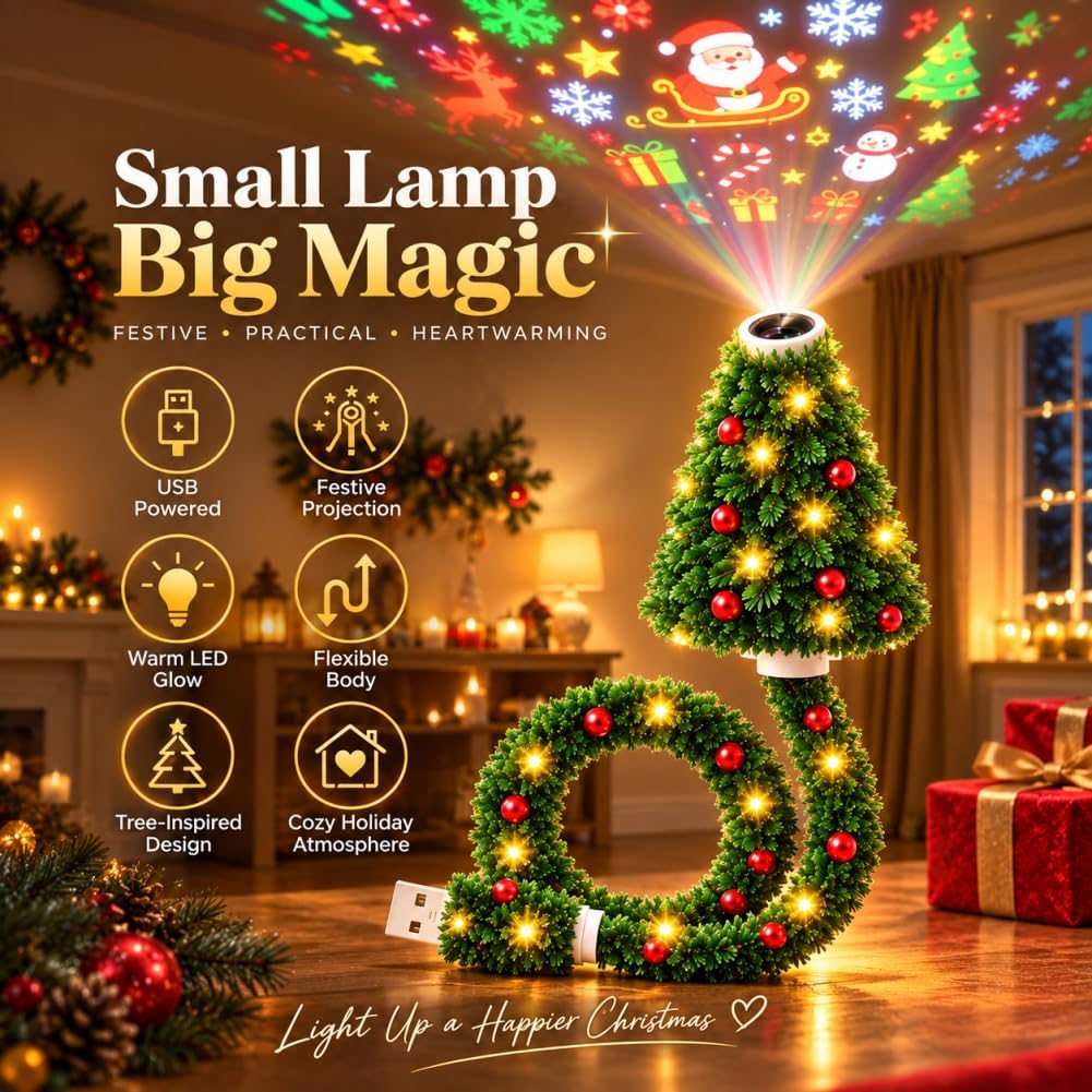 Rio Christmas Tree Projection Lamp 🎅🎄