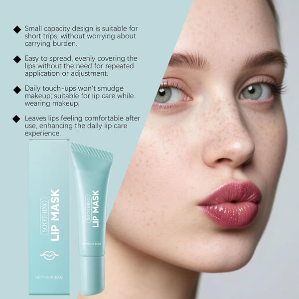 Rio Soothing And Cooling Peel-Off Lip Mask, For Men and Women.