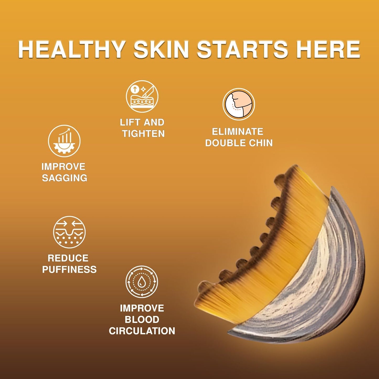 Rio Contours Face Brush and Body Brush Set.