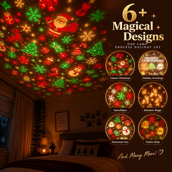 Rio Christmas Tree Projection Lamp 🎅🎄
