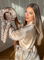 Rio Double Layer Satin Bonnet For Long Hair.