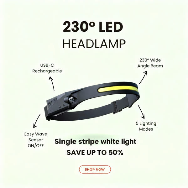 Rio Lumos Rechargeable Headlight™