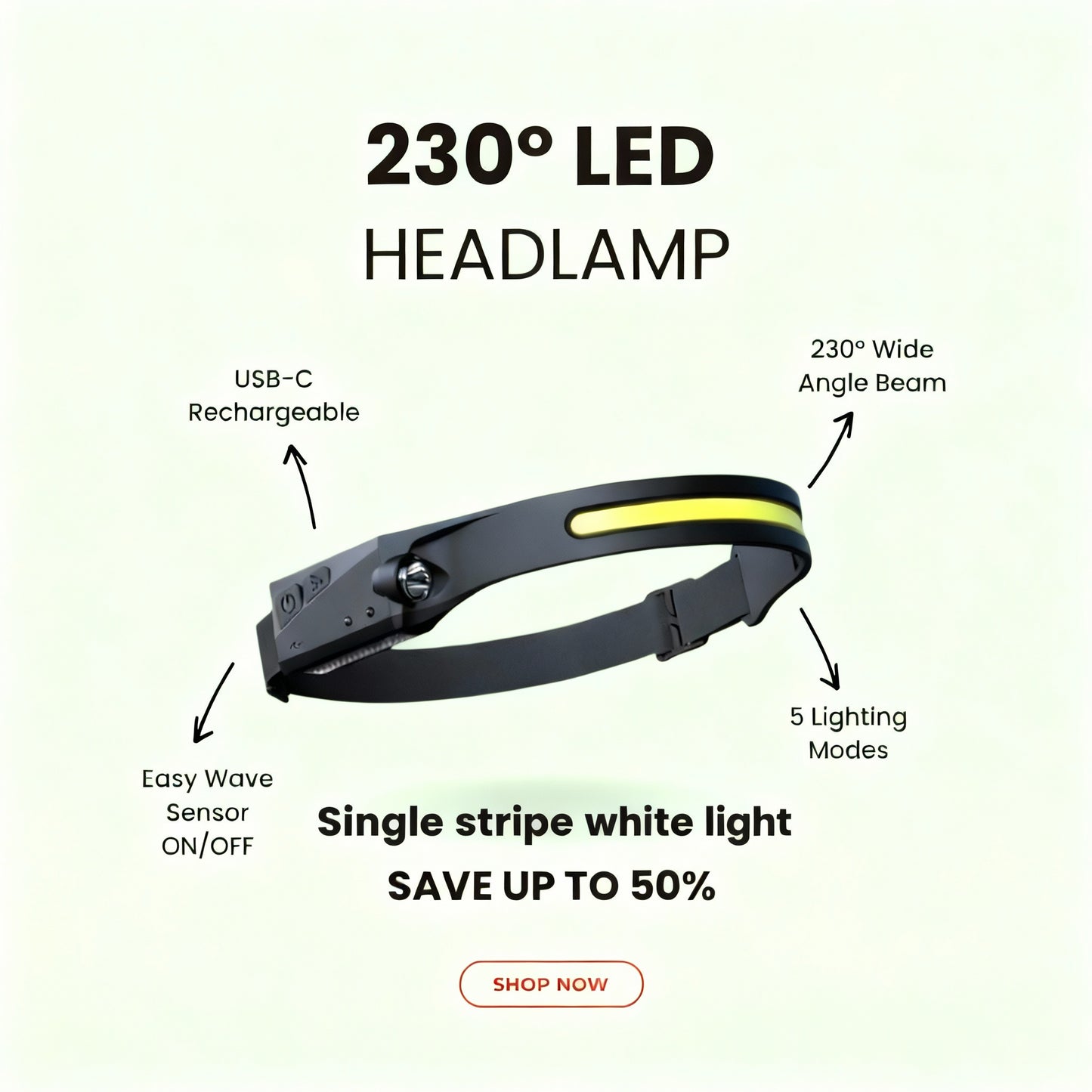 Rio Lumos Rechargeable Headlight™