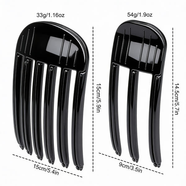 Rio Instant Natural Volumising Hair Clips.