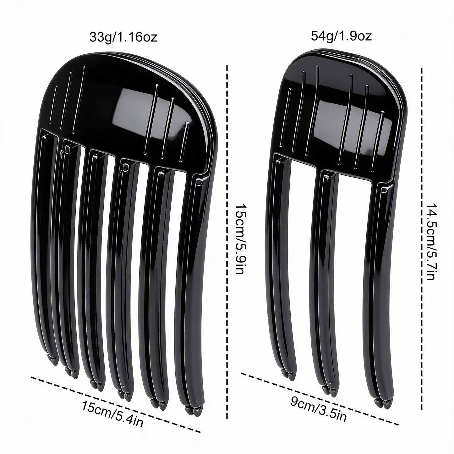 Rio Instant Natural Volumising Hair Clips.