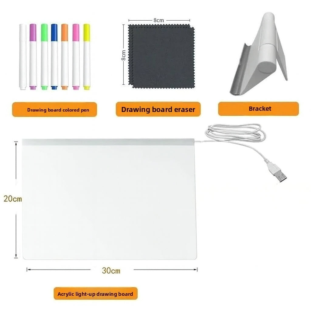 Rio Glow & Create LED Drawing Board™