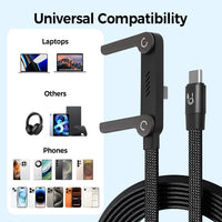 Rio- Innovative 240W Fast Charging Cable 5 FT (Type-C).