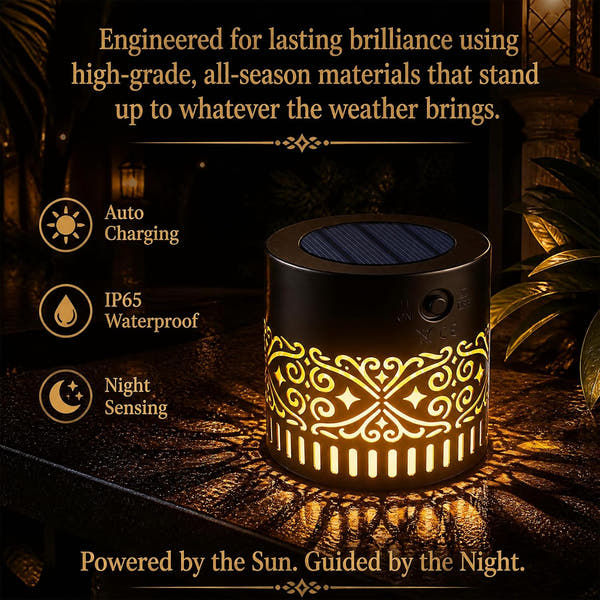 Rio Blacksmith Solar Waterproof Ambient Light.