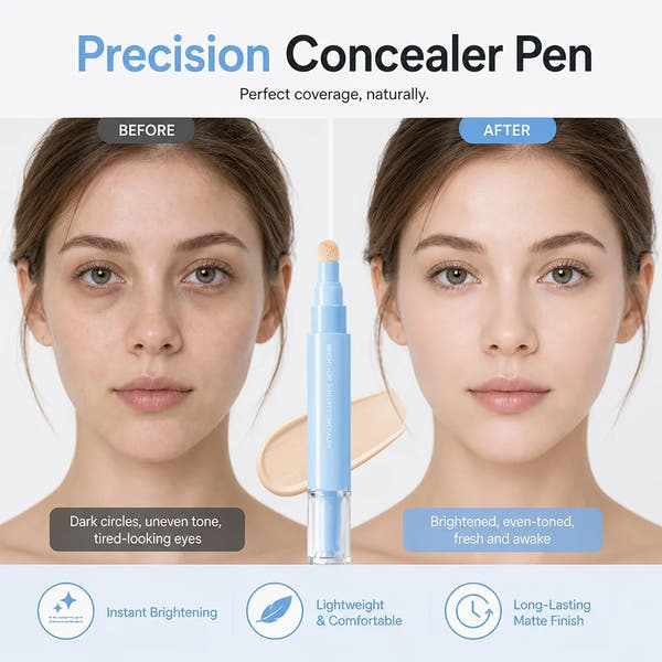 Rio - Lycaa 2-in-1 Loaded Dual Effect Concealer & Liquid Foundation Pen.