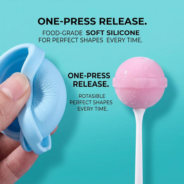 Rio Reusable Silicone Ice Pop Moulds with Sticks&Lids.