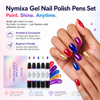 Rio Nymixa Gel Nail Polish 6 Pens Set.