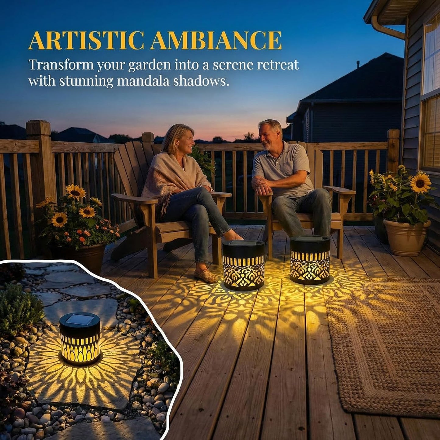 Rio Blacksmith Solar Waterproof Ambient Light.