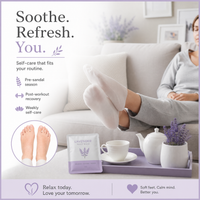 Rio Exploiting Lavender Foot Peel Mask For -Men and Women, 5 & 2 pair pack