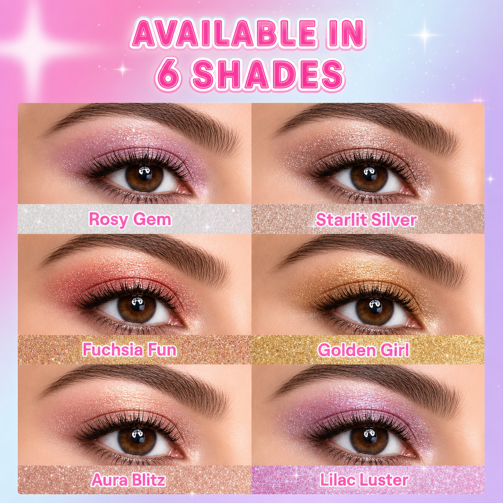 Rio Crystal Jelly Glaze Eye Shadow Kit.