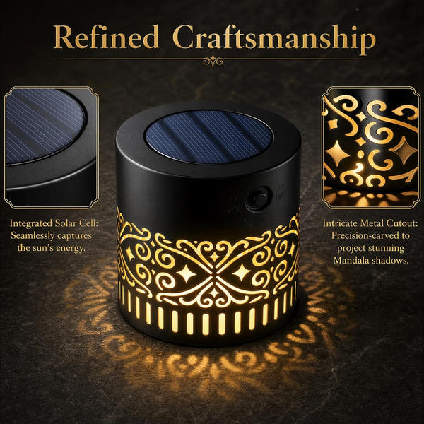 Rio Blacksmith Solar Waterproof Ambient Light.
