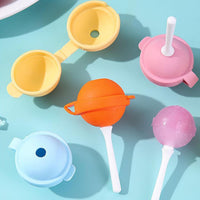 Rio Reusable Silicone Ice Pop Moulds with Sticks&Lids.