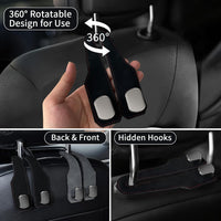 Rio Car Seat Headrest Alloy Hooks.