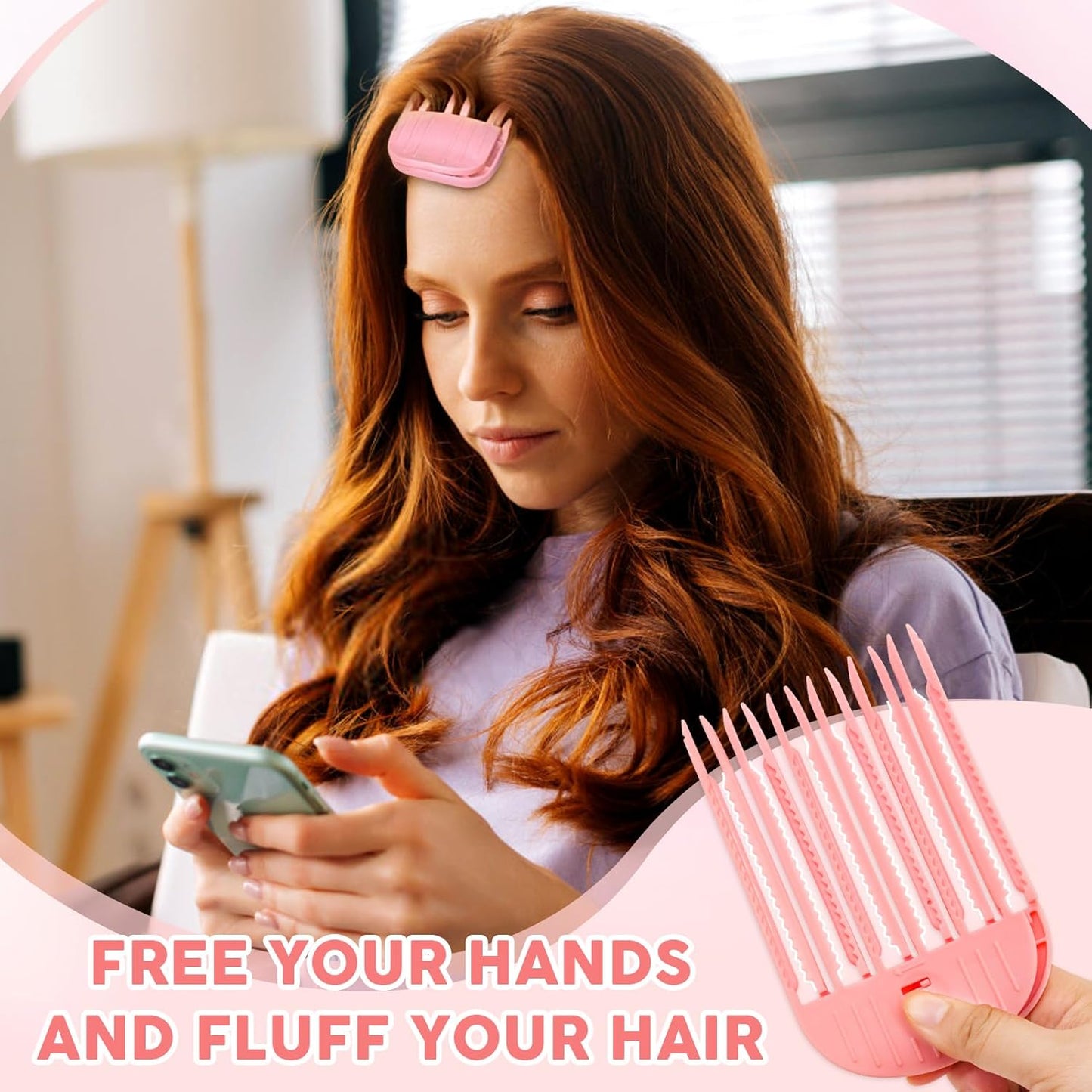 Rio Instant Natural Volumising Hair Clips.